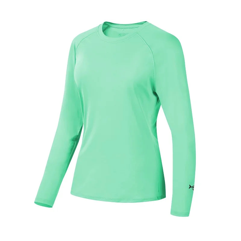 Bassdash Women’s UPF 50+ UV Sun Protection T-Shirt Long Sleeve Fishing
