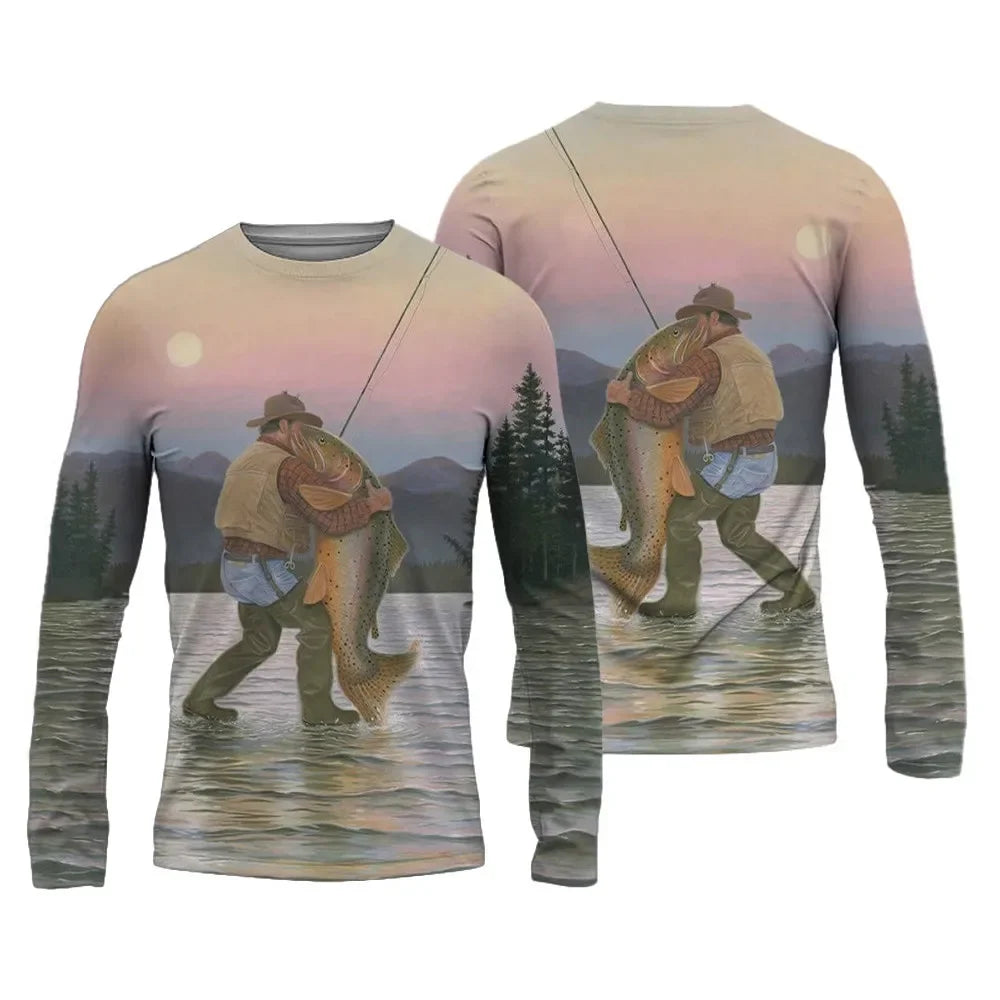 3D printing fishing shirts for teens