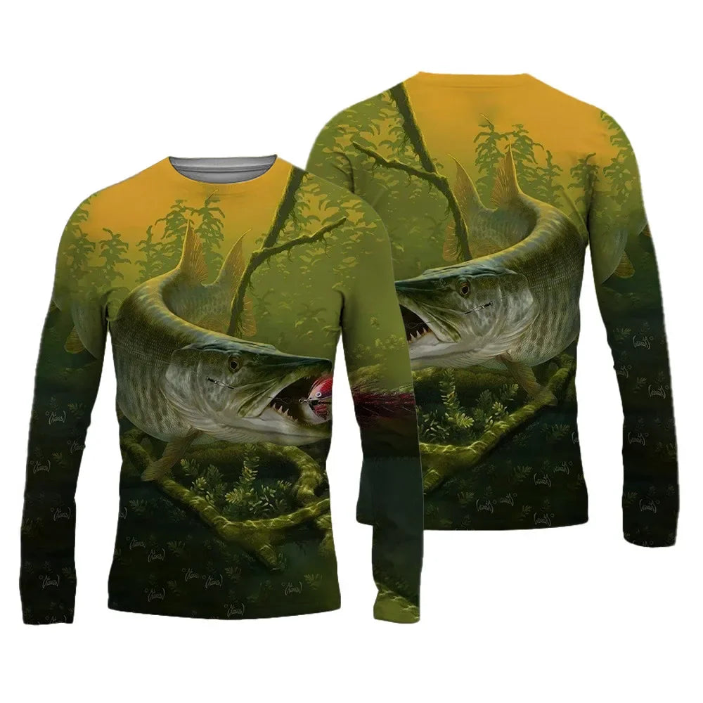 3D printing fishing shirts for teens