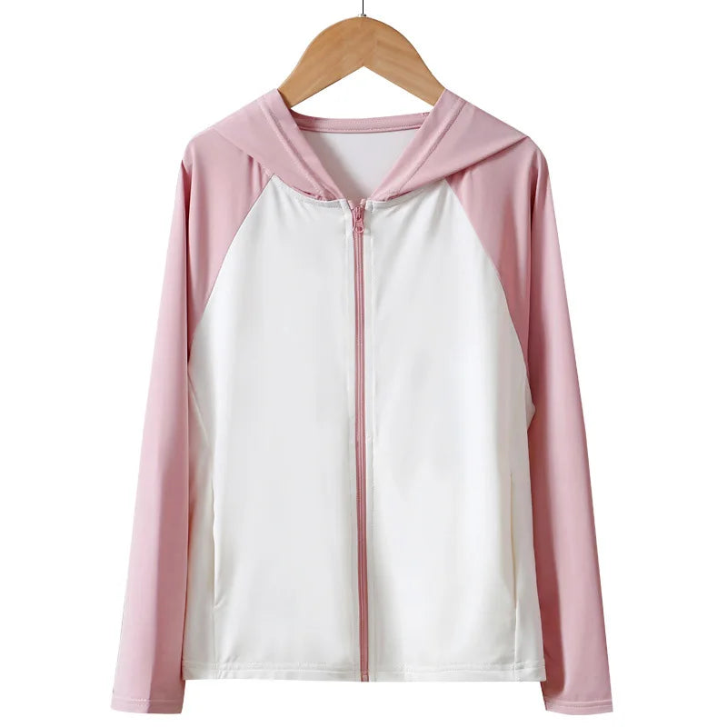 Kids Sun Protection Fishing Hoodie Cool Anti-UV Jacket